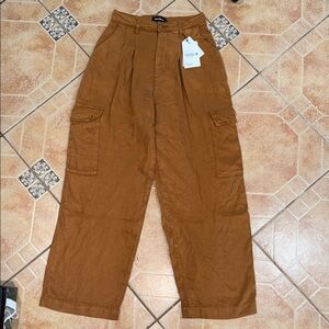Desigual Brown Cargo Pants